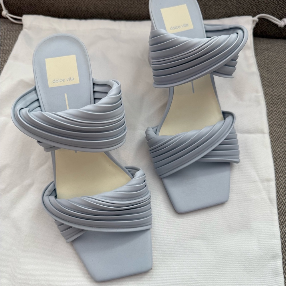Dolce Vita Light Blue Pilton Heel